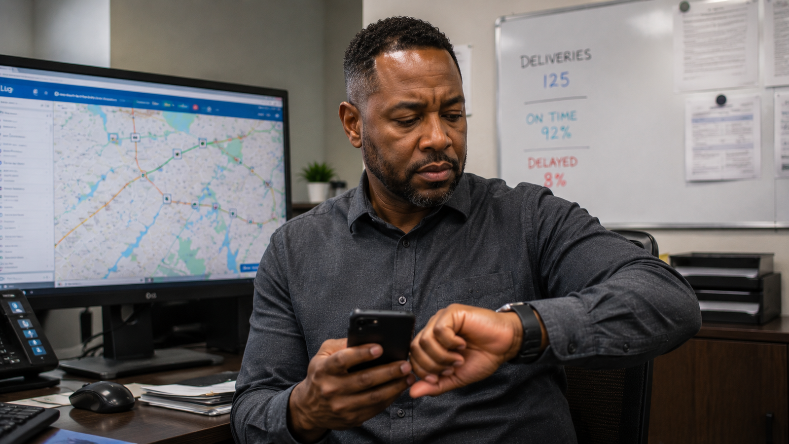 Driver communication channels for dispatch