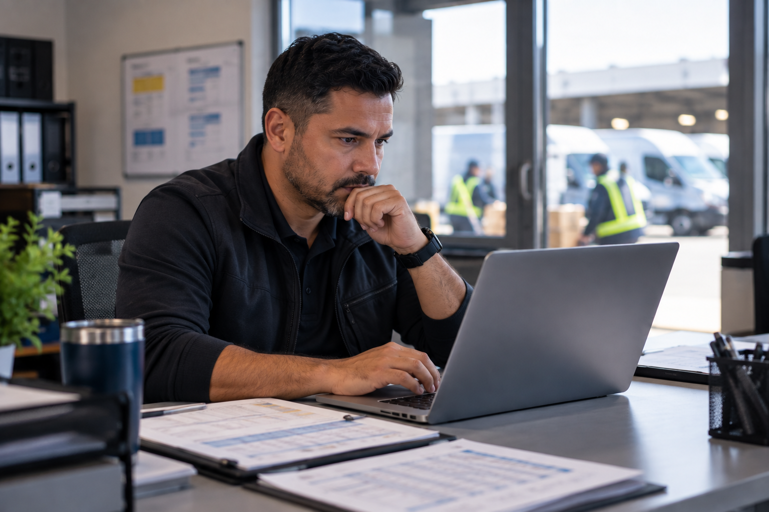 driver attendance management documentation tracking records DSP operations laptop